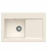 Мойка для кухни Villeroy & Boch Subway 45 78х51 см чаша слева керамика crema 677201KR