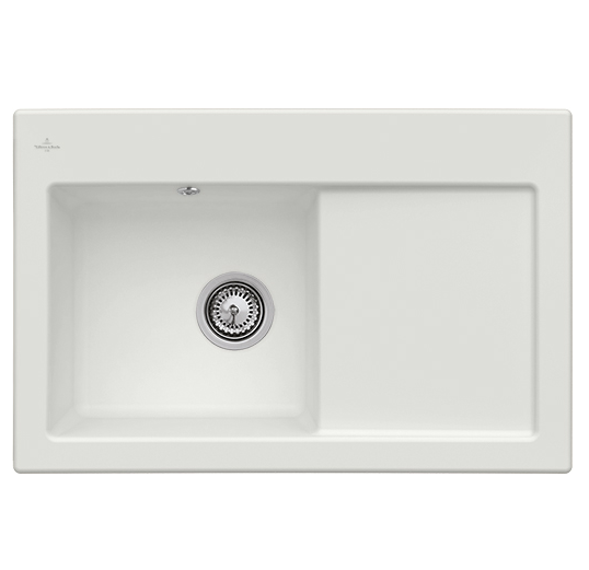 Мойка для кухни Villeroy & Boch Subway 45 78х51 см чаша слева керамика steam 677201SM