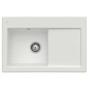 Мийка для кухні Villeroy & Boch Subway 45 78х51 см чаша зліва кераміка steam 677201SM