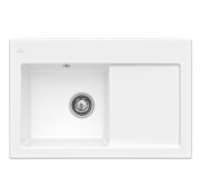 Мийка для кухні Villeroy & Boch Subway 45 78х51 см чаша зліва кераміка snow white 677201KG