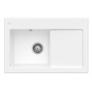 Мийка для кухні Villeroy & Boch Subway 45 78х51 см чаша зліва кераміка snow white 677201KG