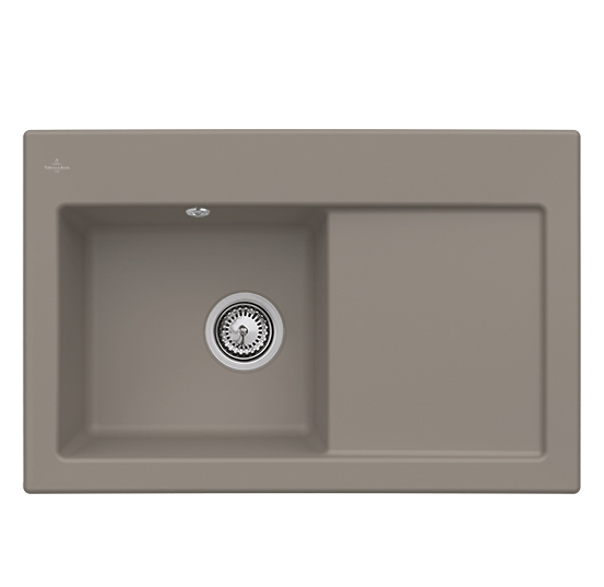 Мойка для кухни Villeroy & Boch Subway 45 78х51 см чаша слева керамика timber 677201TR