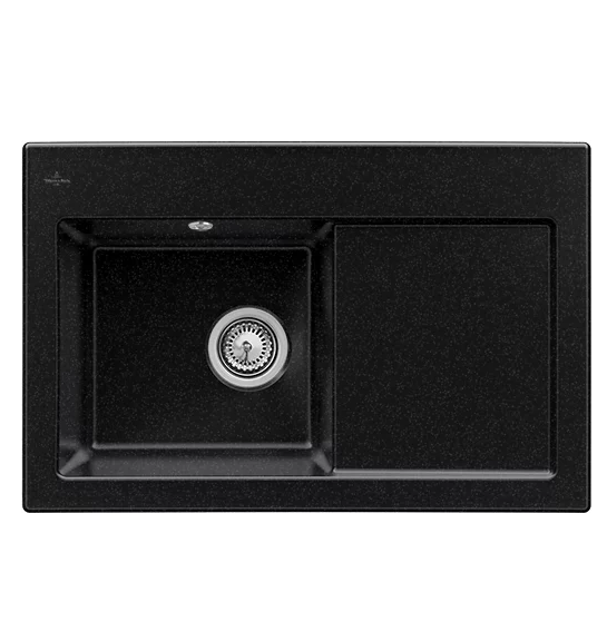 Мойка для кухни Villeroy & Boch Subway 45 78х51 см чаша слева керамика chromit 677201J0