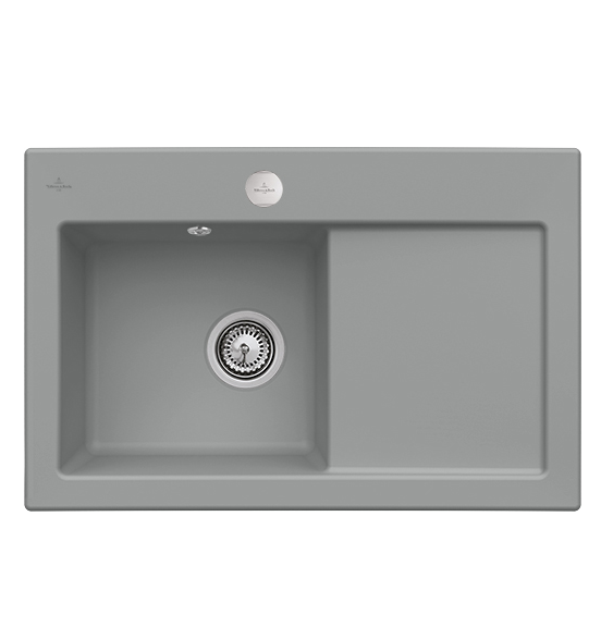 Мийка для кухні Villeroy & Boch Subway 45 78х51 см чаша зліва кераміка stone 677202SL