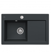 Мойка для кухни Villeroy & Boch Subway 45 78х51 см чаша слева керамика ebony 677202S5