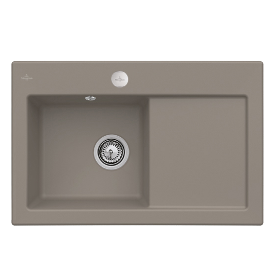 Мойка для кухни Villeroy & Boch Subway 45 78х51 см чаша слева керамика timber 677202TR