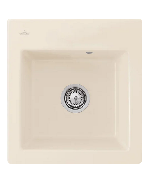 Мойка для кухни Villeroy & Boch Subway 45 XS 47,5х51 см керамика crema 678101KR