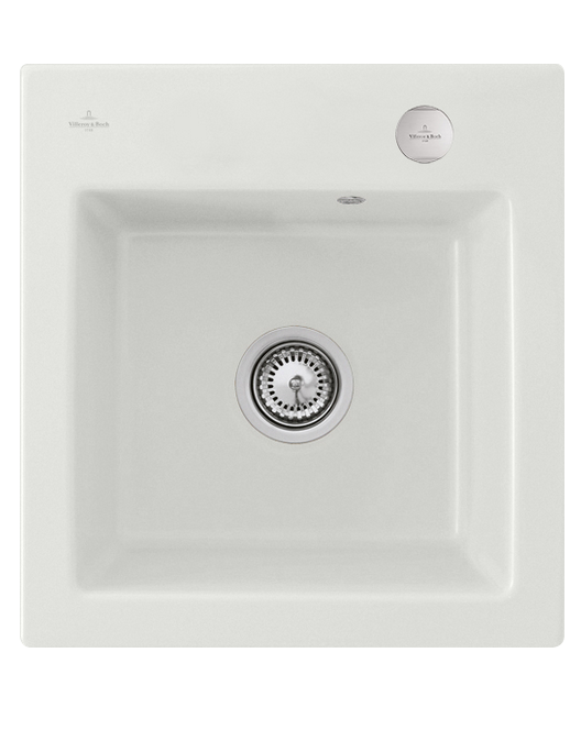 Мойка для кухни Villeroy & Boch Subway 45 XS 47,5х51 см керамика steam 678102SM