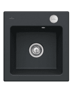 Мийка для кухні Villeroy & Boch Subway 45 XS 47,5х51 см кераміка ebony 678102S5