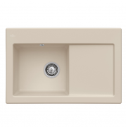 Мийка для кухні Villeroy & Boch Subway 45 78х51 см чаша зліва кераміка almond 677201AM