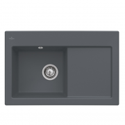 Мойка для кухни Villeroy & Boch Subway 45 78х51 см чаша слева керамика graphite 677201i4