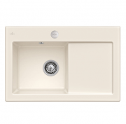 Мийка для кухні Villeroy & Boch Subway 45 78х51 см чаша зліва кераміка crema 677202KR