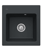 Мийка для кухні Villeroy & Boch Subway 45 XS 47,5х51 см кераміка ebony 678101S5