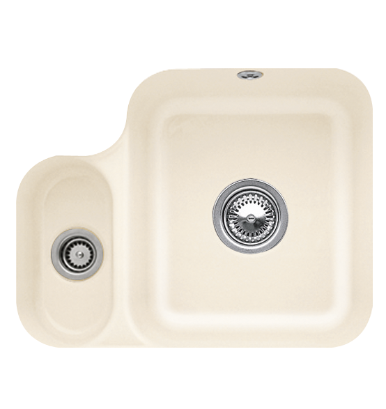Мийка для кухні Villeroy & Boch Cisterna 60B 54,5х44 см під стільницю кераміка ivory 670201FU