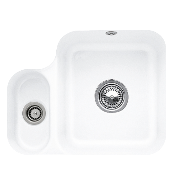 Мийка для кухні Villeroy & Boch Cisterna 60B 54,5х44 см під стільницю кераміка stone white 670202RW
