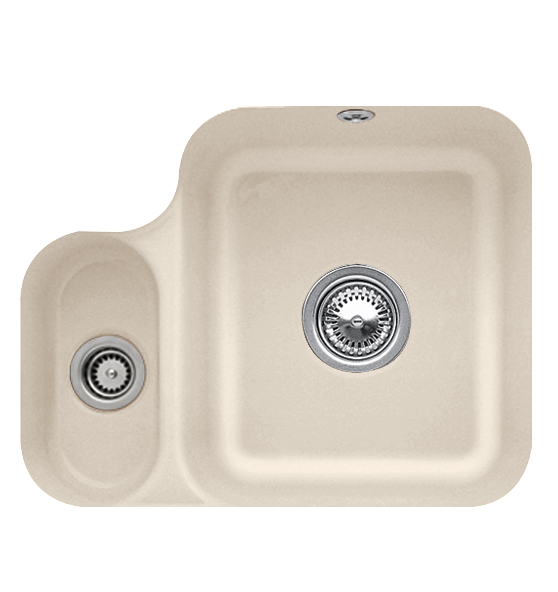 Мийка для кухні Villeroy & Boch Cisterna 60B 54,5х44 см під стільницю кераміка almond 670202AM