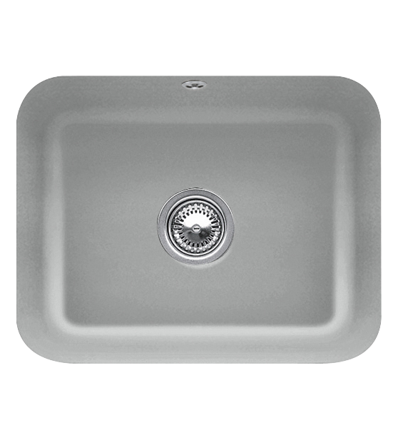 Мийка для кухні Villeroy & Boch Cisterna 60C 55х44 см під стільницю кераміка stone 670601SL