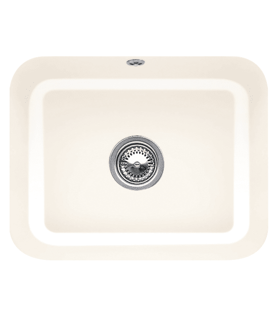 Мийка для кухні Villeroy & Boch Cisterna 60C 55х44 см під стільницю кераміка crema 670601KR