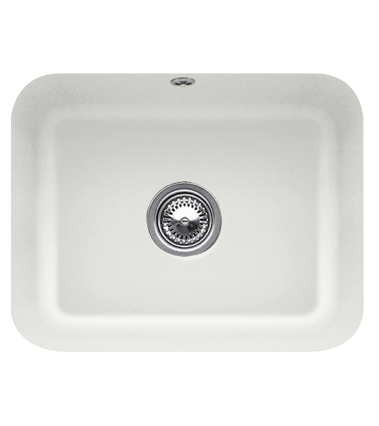 Мойка для кухни Villeroy & Boch Cisterna 60C 55х44 см под столешницу керамика steam 670601SM