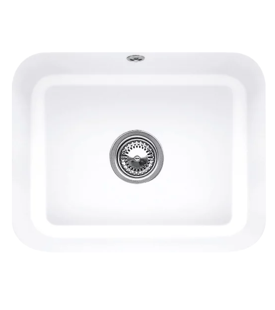 Мойка для кухни Villeroy & Boch Cisterna 60C 55х44 см под столешницу керамика snow white 670601KG