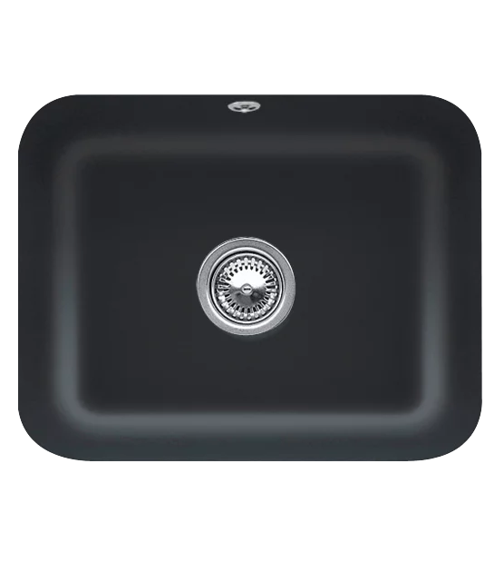 Мойка для кухни Villeroy & Boch Cisterna 60C 55х44 см под столешницу керамика ebony 670601S5