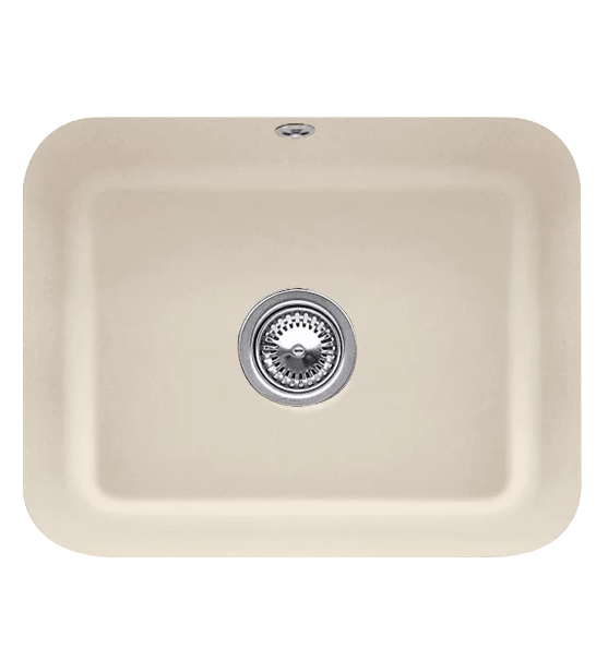Мойка для кухни Villeroy & Boch Cisterna 60C 55х44 см под столешницу керамика almond 670602AM