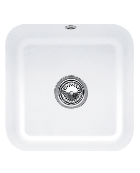 Мийка для кухні Villeroy & Boch Cisterna 50 44,5х44,5 см під стільницю кераміка white alpin 670301R1