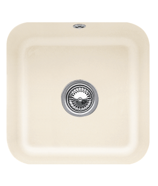 Мийка для кухні Villeroy & Boch Cisterna 50 44,5х44,5 см під стільницю кераміка ivory 670301FU
