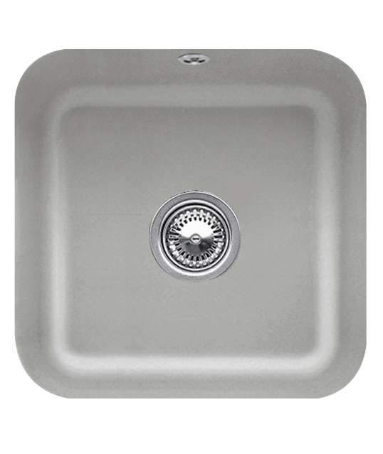 Мийка для кухні Villeroy & Boch Cisterna 50 44,5х44,5 см під стільницю кераміка fossil 670301KD