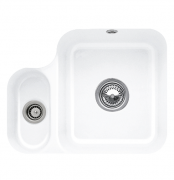 Мийка для кухні Villeroy & Boch Cisterna 60B 54,5х44 см під стільницю кераміка white alpin 670202R1