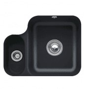 Мийка для кухні Villeroy & Boch Cisterna 60B 54,5х44 см під стільницю кераміка ebony 670202S5
