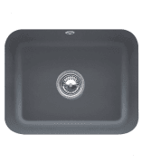 Мийка для кухні Villeroy & Boch Cisterna 60C 55х44 см під стільницю кераміка graphite 670601i4