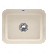 Мийка для кухні Villeroy & Boch Cisterna 60C 55х44 см під стільницю кераміка almond 670602AM