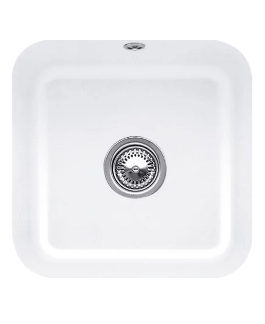 Мийка для кухні Villeroy & Boch Cisterna 50 44,5х44,5 см під стільницю кераміка white alpin 670302R1
