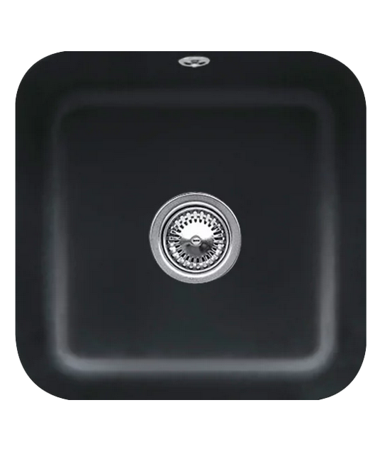 Мойка для кухни Villeroy & Boch Cisterna 50 44,5х44,5 см под столешницу керамика ebony 670302S5