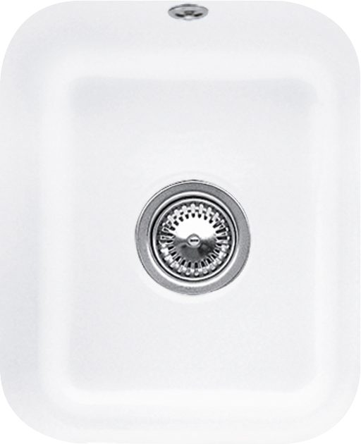 Мойка для кухни Villeroy & Boch Cisterna 45 37х43,5 см под столешницу керамика stone white 670401RW