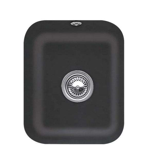 Мийка для кухні Villeroy & Boch Cisterna 45 37х43,5 см під стільницю кераміка ebony 670401S5