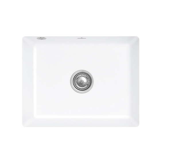 Мойка для кухни Villeroy & Boch Subway 60 SU 54,5х44 см под столешницу керамика white alpin 331001R1