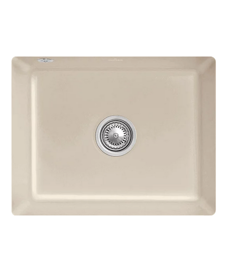 Мойка для кухни Villeroy & Boch Subway 60 SU 54,5х44 см под столешницу керамика almond 331001AM