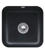 Мийка для кухні Villeroy & Boch Cisterna 50 44,5х44,5 см під стільницю кераміка ebony 670301S5