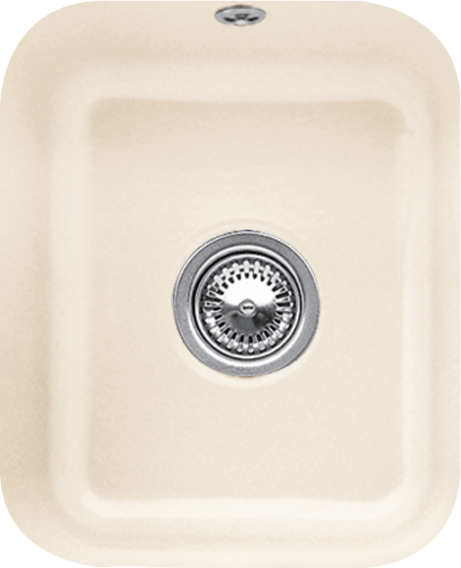 Мийка для кухні Villeroy & Boch Cisterna 45 37х43,5 см під стільницю кераміка ivory 670401FU