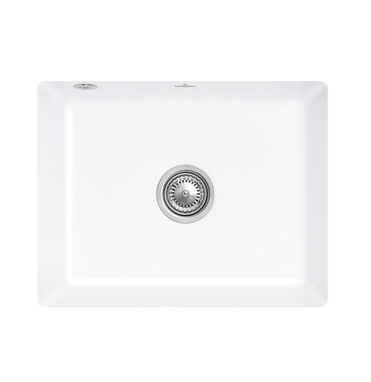 Мийка для кухні Villeroy & Boch Subway 60 SU 54,5х44 см під стільницю кераміка snow white 331001KG