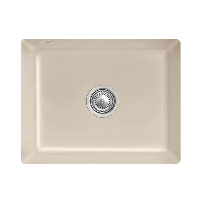 Мойка для кухни Villeroy & Boch Subway 60 SU 54,5х44 см под столешницу керамика almond 331002AM