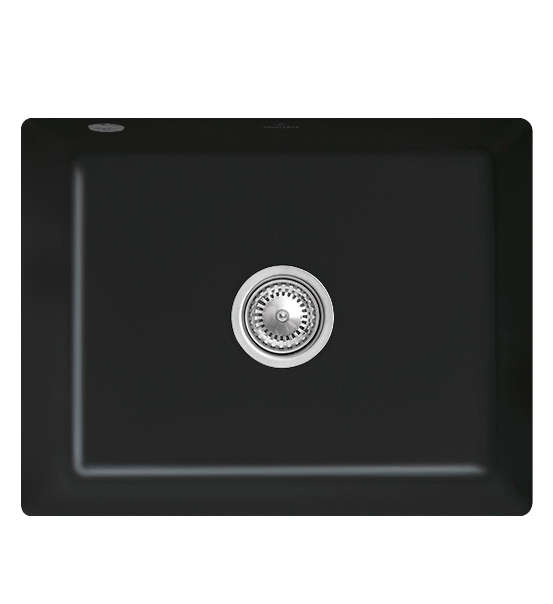 Мойка для кухни Villeroy & Boch Subway 60 SU 54,5х44 см под столешницу керамика ebony 331002S5