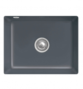 Мийка для кухні Villeroy & Boch Subway 60 SU 54,5х44 см під стільницю кераміка graphite 331002i4