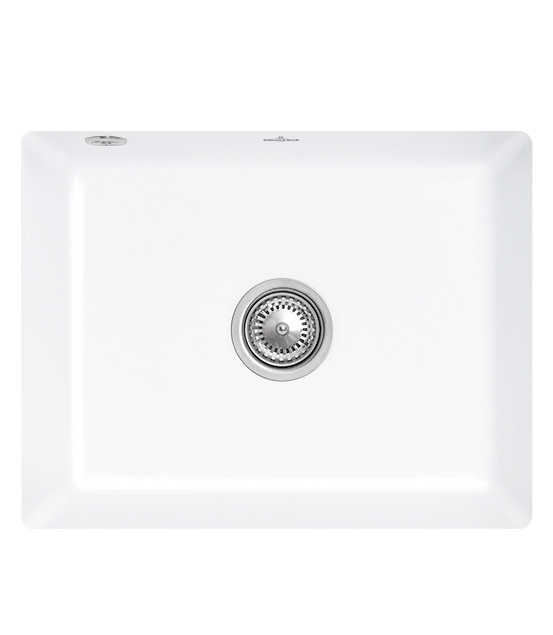 Мойка для кухни Villeroy & Boch Subway 60 SU 54,5х44 см под столешницу керамика snow white 331002KG