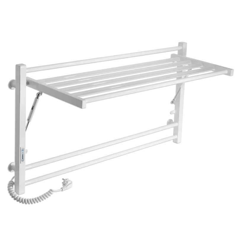 Електричний полотенцесушитель Laris ЗЕБРА АСТОР ЧК8 1000х500 Е (підключення зліва) білий 77700078