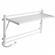 Электрический полотенцесушитель Laris ЗЕБРА АСТОР ЧК8 1000Х500 Э (подключение слева) белый 77700078