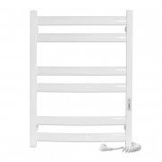 Электрический полотенцесушитель Laris ЗЕБРА АТЛАНТ ЧК6 500Х700 Э (подключение справа) белый 77700097