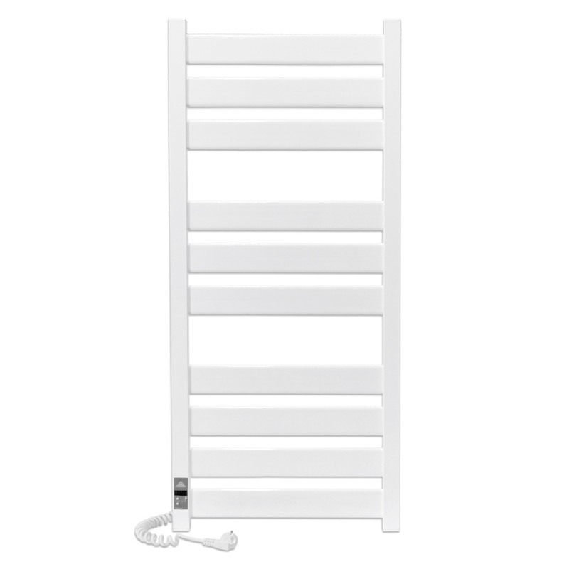 Электрический полотенцесушитель Laris ЗЕБРА ГЕФЕСТ ПРЕМИУМ ЧК10 500Х1200 Э (подключение слева) белый 75201079